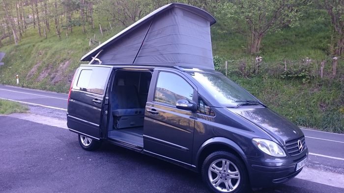 Furgoneta cámper Mercedes Marco Polo