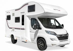 Autocaravana Giottiline Siena 422 de segunda mano