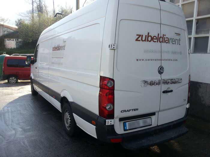Furgoneta de carga Volkswagen Crafter batalla larga Furgoneta de carga Volkswagen Crafter batalla larga